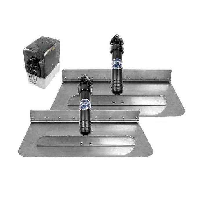 Trim Tab System with No Control - 24 in. x 12 in. | Bennett 2412 - MacombMarineParts.com