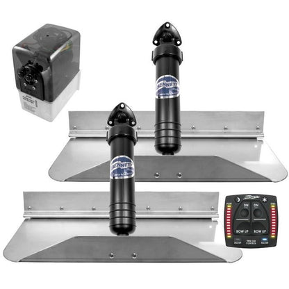 Trim Tab System with One Box Indication - 18" x 9" | Bennett 189OBI - MacombMarineParts.com
