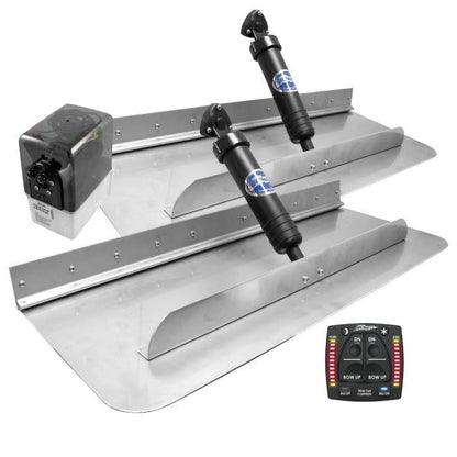 Trim Tab System with One Box Indication - 30" x 12" | Bennett 3012OBI - MacombMarineParts.com