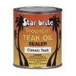 Tropical Teak Sealer - Classic Color 16 oz. | Star Brite 088016 - MacombMarineParts.com