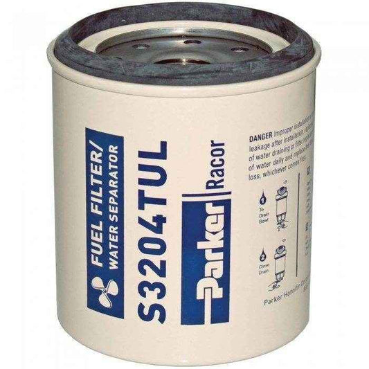 UL Listed 10 Micron Diesel Fuel Filter Element | Racor S3204TUL - MacombMarineParts.com