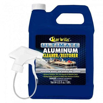 Ultimate Aluminum Cleaner and Restorer - 64 oz. | Star Brite 087764 - MacombMarineParts.com