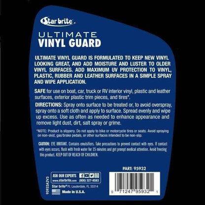 Ultimate Vinyl Guard Spray with PTEF - 32 oz. | Star Brite 095932 - MacombMarineParts.com