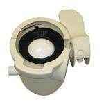 Vacuflush 5000 Series Marine Toilet Bone Bas - MacombMarineParts.com