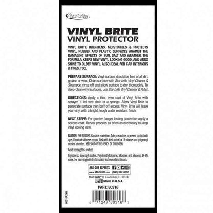 Vinyl Brite Protectant - 16 oz. | Star Brite 080316 - MacombMarineParts.com