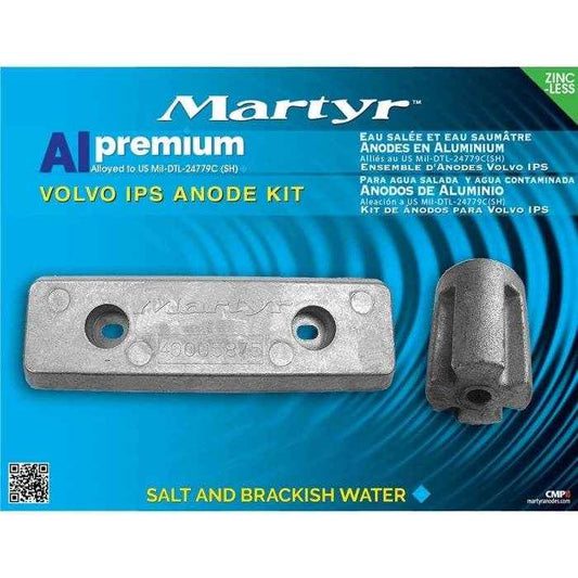 Volvo Penta Ips Sterndrive Anode Kit Aluminum | Martyr CMVPIPSKITA - MacombMarineParts.com