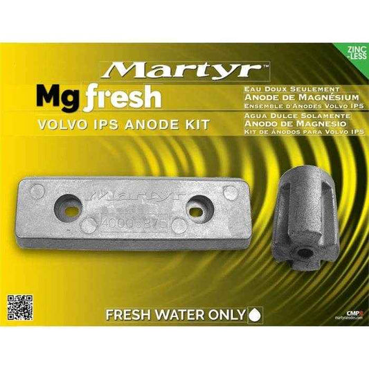 Volvo Penta Ips Sterndrive Anode Kit Magnesium | Martyr CMVPIPSKITM - MacombMarineParts.com