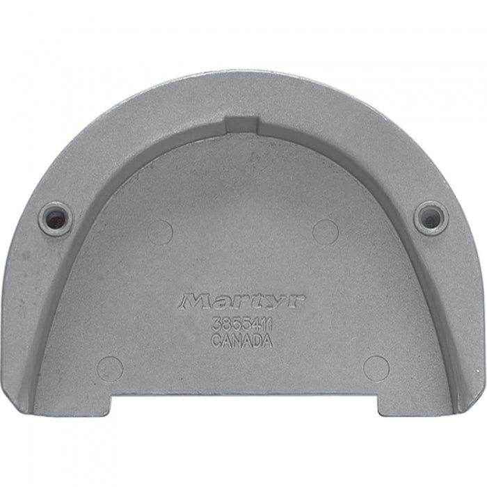 Volvo Penta Magnesium Cavitation Plate Anode | Martyr CM3855411M - MacombMarineParts.com