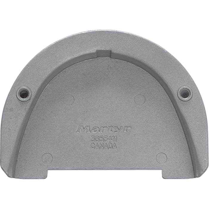 Volvo Penta Magnesium Cavitation Plate Anode | Martyr CM3855411M - MacombMarineParts.com