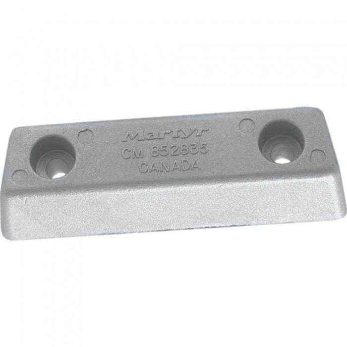 Volvo Penta Magnesium Transom Shield Anode | Canada Metals CM852835M - MacombMarineParts.com
