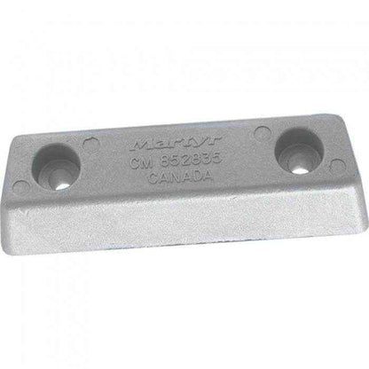 Volvo Penta Magnesium Transom Shield Anode | Canada Metals CM852835M - MacombMarineParts.com