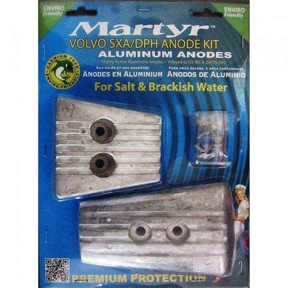 Volvo Penta SX-A/DPS Aluminum Anode Kit | Martyr CMSXAKITA - MacombMarineParts.com