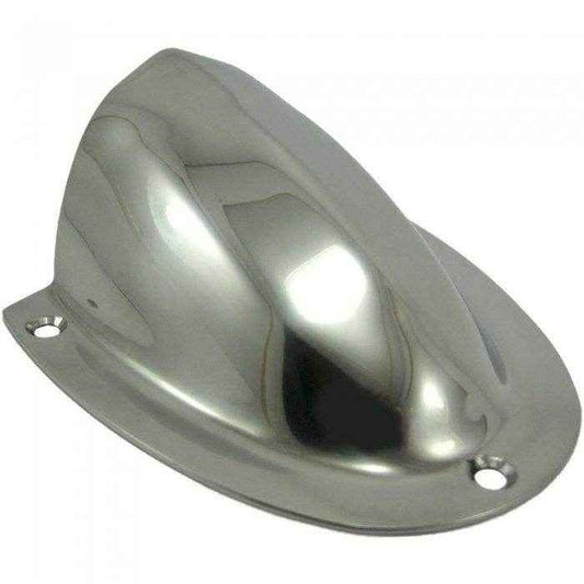 Whitecap 304 Stainless Steel Clamshell Vent S - 1386 - MacombMarineParts.com