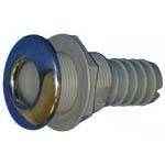 Whitecap Industries 1 1/4 In. 316 Stainless Steel/Nylon Thru - Hul - MacombMarineParts.com