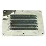 Whitecap Industries 304 SS Flat Louvered Ventilator S-1326 - MacombMarineParts.com