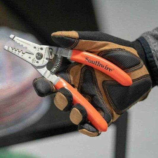 Wire Strippers Stainless Steel Ergonomic S612STR | Southwire 58277940 - MacombMarineParts.com
