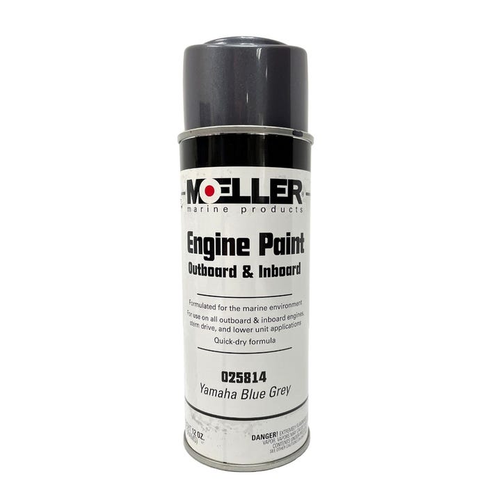 Yamaha Blue/Gray Engine Paint | Moeller 25814 - MacombMarineParts.com