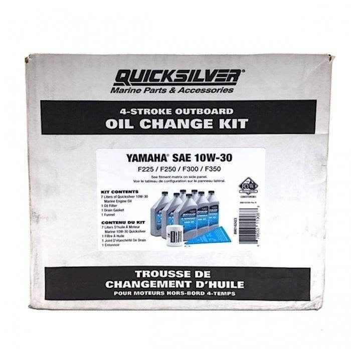 Yamaha Outboard Oil Change Kit F225-F300 | Quicksilver 98-8M0162423 - MacombMarineParts.com