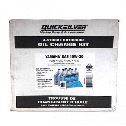 Yamaha Outboard Oil Change Kit F225-F300 | Quicksilver 98-8M0162423 - MacombMarineParts.com