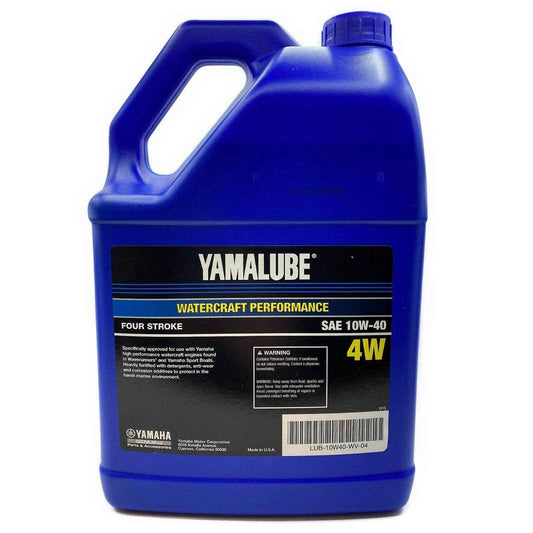 Yamalube Engine Oil 10W-40 4W GL/4 | Yamaha LUB-10W40-WV-04 - MacombMarineParts.com
