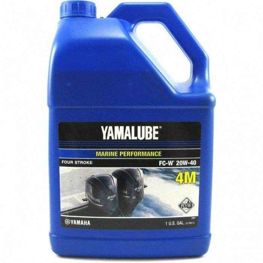 Yamalube Engine Oil 20W - 40 Outboard Gallon | Yamaha LUB - 20W40 - FC - 04 - MacombMarineParts.com