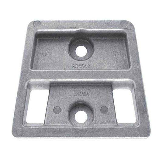 Zinc Transom Mount Anode | Evinrude/Johnson 984547 - MacombMarineParts.com