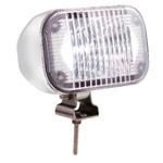 White Housing LED Single Lamp Docking Light | Optronics DLL25WC - macomb-marine-parts.myshopify.com