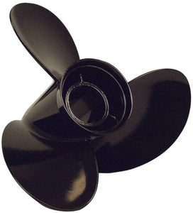Black Diamond 12 1/4 X 9 RH 3 Blade Propeller | QuickSilver QA2062X - macomb-marine-parts.myshopify.com