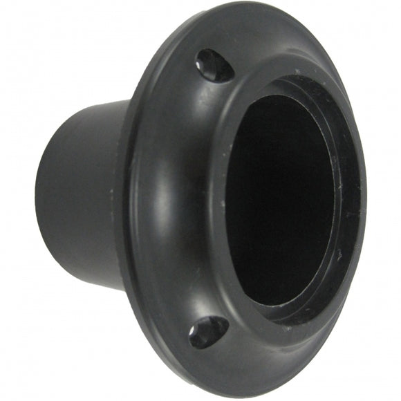 2 in. Black Exhaust Thru Hull Fitting | Centek 1200303 - macomb-marine-parts.myshopify.com