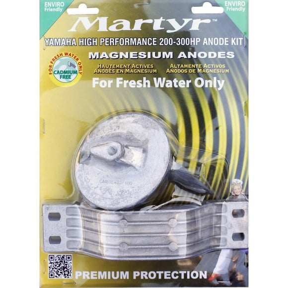 Yamaha 200-300 HP Outboard Magnesium Anode Kit | Martyr CMYHP200300KITM - macomb-marine-parts.myshopify.com