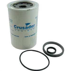 10 Micron Spin-On Fuel Filter Crusader | R080033 - MacombMarineParts.com