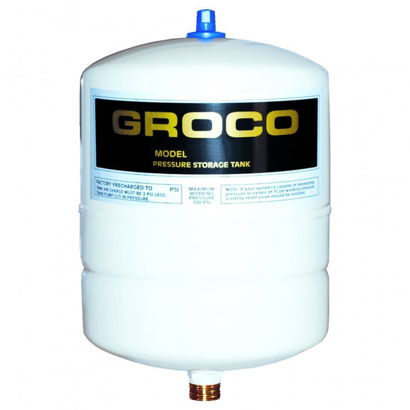 Groco 2 Gallon Pressure Storage Tank | Groco PST-1 - macomb-marine-parts.myshopify.com