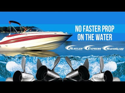 Hustler 3 Blade Aluminum Propeller Housing - 10.375 x 11P RH | Turning Point 21211110