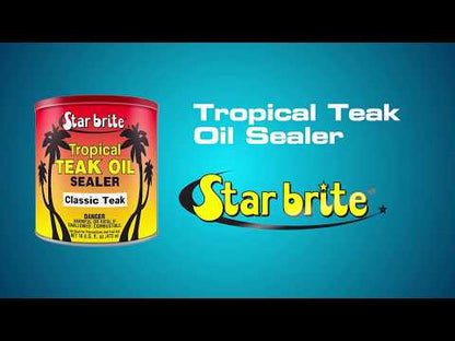 Tropical Teak Sealer - Classic Color 16 oz. | Star Brite 088016