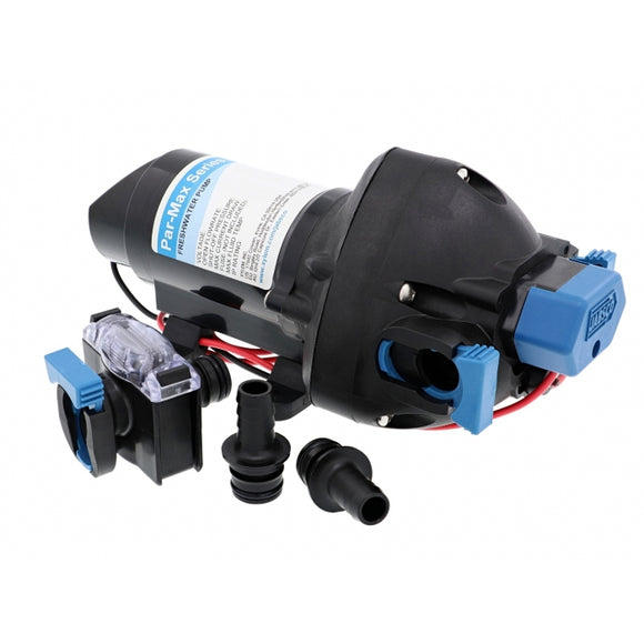24V Par-Max 3 Freshwater Pressure Pump, 40 PSI | Jabsco 31395-4024-3A - macomb-marine-parts.myshopify.com