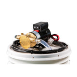 12V Commercial Grade Portable Oil Change Bucket | Johnson Pump 65F3B - macomb-marine-parts.myshopify.com