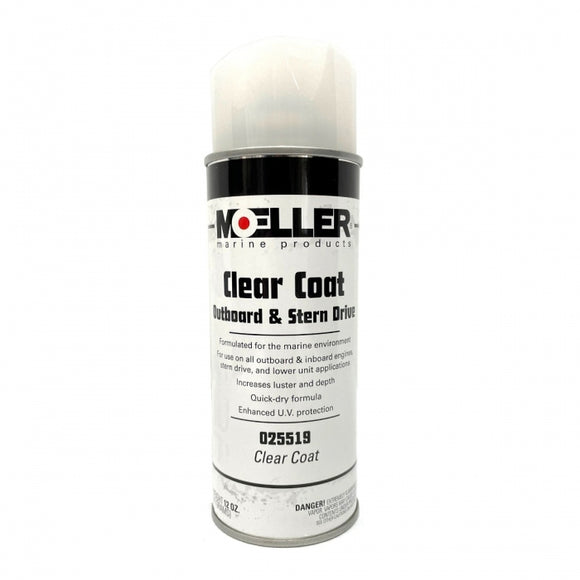 Clear Coat Lacquer | Moeller Marine Products 025519 - macomb-marine-parts.myshopify.com
