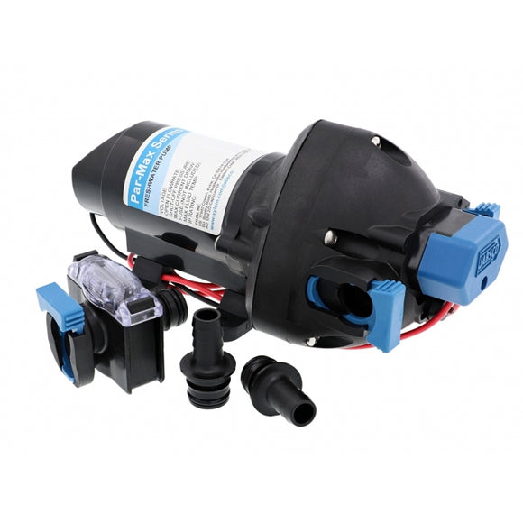 24V Par-Max 3 Freshwater Pressure Pump, 25 PSI | Jabsco 31395-2524-3A - macomb-marine-parts.myshopify.com