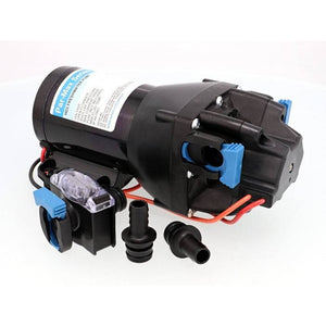 12V 3 GPM Par-Max HD3 Freshwater Pressure Pump | Jabsco Q301J-118S-3A - macomb-marine-parts.myshopify.com