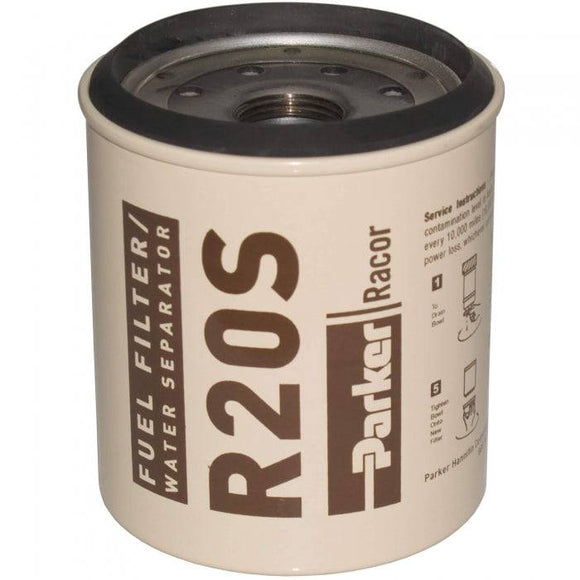 2 Micron Diesel Fuel Filter Element | Racor R20S - MacombMarineParts.com