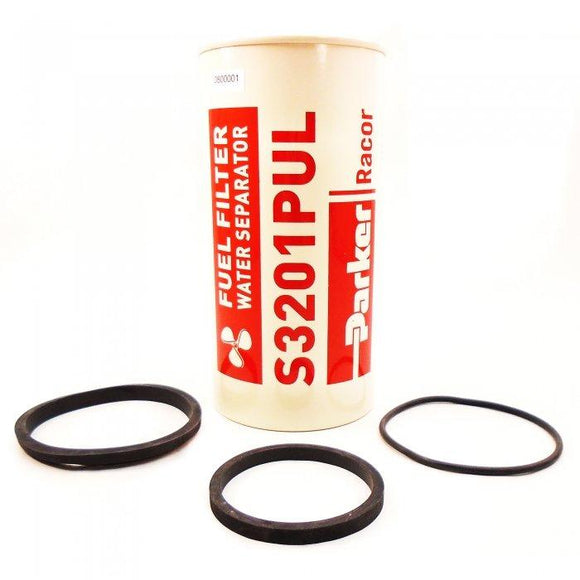 UL Listed 30 Micron Diesel Fuel Filter Element | Racor S3201PUL - MacombMarineParts.com