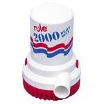 2000 GPH Non-Automatic Bilge Pump | Rule 12 - MacombMarineParts.com