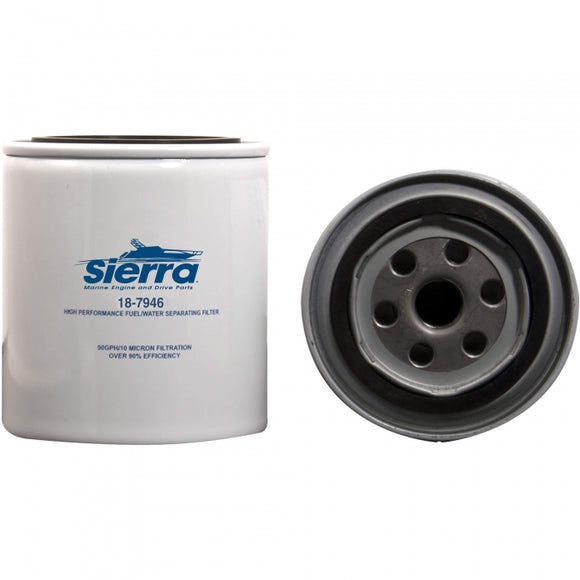 OMC 10 Micron Fuel Water Separator Filter  | Sierra 18-7946 - MacombMarineParts.com
