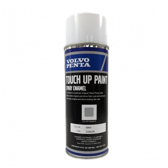 Spray Paint Gray Touch Up Paint 12 oz | Volvo Penta 1141575 - macomb-marine-parts.myshopify.com