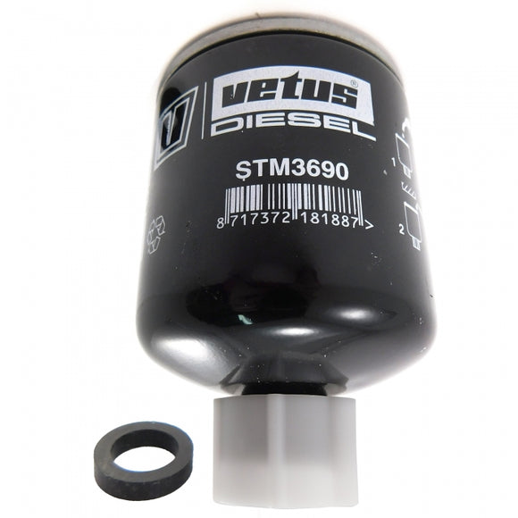 Spin-On Diesel Fuel Filter | Vetus VT STM3690 - macomb-marine-parts.myshopify.com