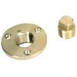 Whitecap Industries Bronze Gardboard Drain  Plug S-5051 - macomb-marine-parts.myshopify.com
