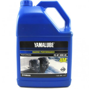 Yamalube Outboard Engine Oil Gallon 20W-40 | Yamaha LUB-20W40-FC-04 - macomb-marine-parts.myshopify.com